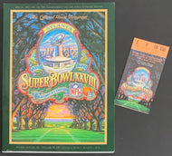 1994 Super Bowl XXVIII Football Program + Ticket Stub Georgia Dome Atlanta