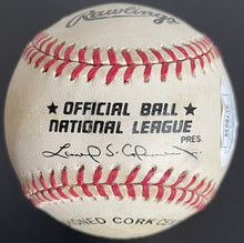 Load image into Gallery viewer, Andruw Jones Autographed National League Rawlings Baseball Atlanta Braves JSA
