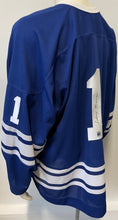Load image into Gallery viewer, Johnny Bower Toronto Maple Leafs Autographed CCM NHL Jersey Signed DPI Sports
