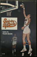 1974-75 ABA Basketball Spirits of St Louis Yearbook Young Bob Costas Featured