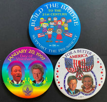 Load image into Gallery viewer, 27 Different Bill Clinton + Al Gore Presidential Campaign Button / Pinback Lot
