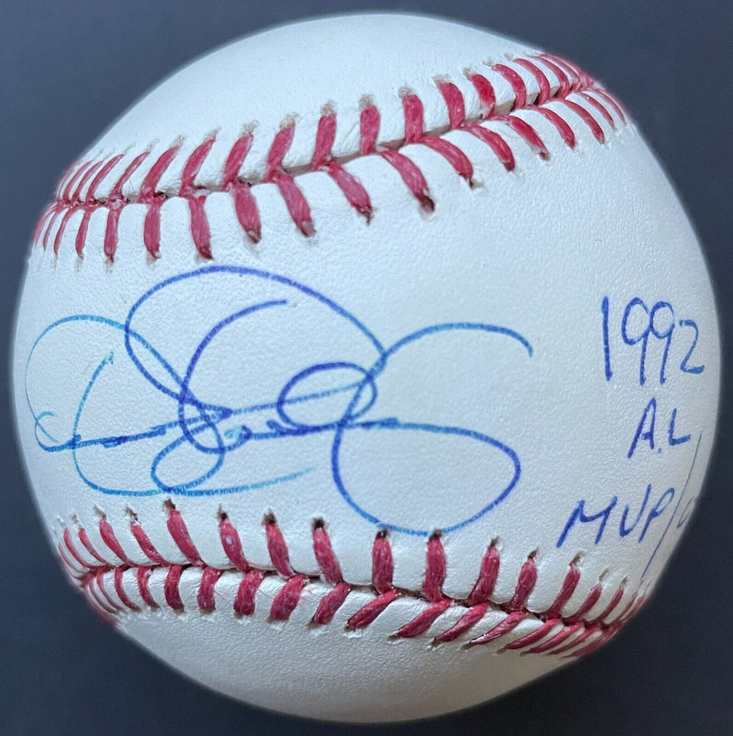 Dennis Eckersley Signed Baseball Autographed 1992 MVP/Cy Insc MLB Authenticated
