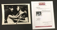 1970's John Lennon & Yoko Ono Apple Studio Photo AMERICAN LOVE STORY LOA