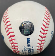 Load image into Gallery viewer, George Bell Autographed Bud Selig OML Baseball Signed Frozen Pond Blue Jays
