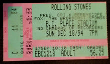 Load image into Gallery viewer, 1994 Vancouver BC Place The Rolling Stones Voodoo Lounge Tour Concert Ticket
