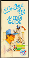 1982 Toronto Blue Jays Baseball Media Guide MLB Exhibition Stadium Vintage