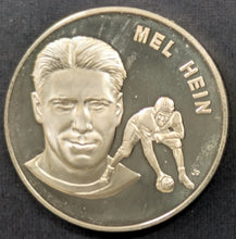 Load image into Gallery viewer, 1972 Mel Hein Pro Football Hall Of Fame Medal Franklin Mint 1 Troy Oz. NFL
