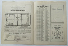 Load image into Gallery viewer, 1955 EJHL Hockey Junior A Final Program Toronto Marlboros vs Quebec Frontenac

