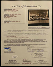 Load image into Gallery viewer, 1936 AHL Springfield Indians Photo Signed x14 George Boucher Autographed JSA LOA
