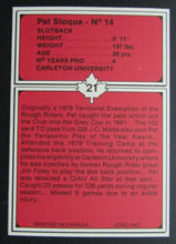 Load image into Gallery viewer, 1982 Jogo Canadian Football League Ottawa Roughriders 24 Oversized Card Set CFL
