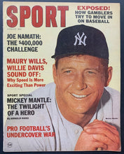Load image into Gallery viewer, Mickey Mantle Sport Magazine x5 Vintage New York Yankees MLB Baseball HOF
