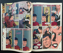 Load image into Gallery viewer, Feb 1990 Star Trek Comic Book + Matching Card Vintage

