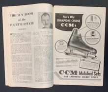 Load image into Gallery viewer, 1951 Maple Leaf Gardens NHL Playoff Hockey Program Game 4 Semi Finals Bruins
