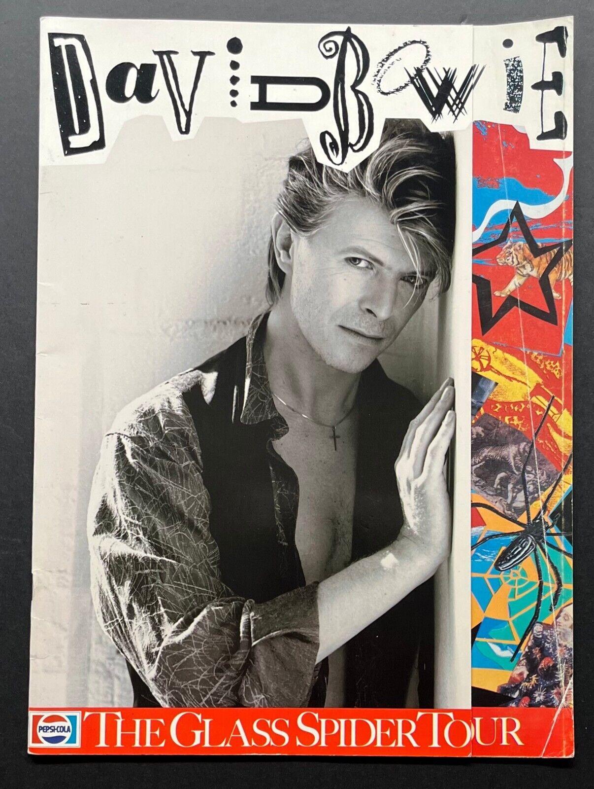 1987 David Bowie The Glass Spider Tour Concert Program Toronto