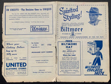 Load image into Gallery viewer, 1950 Maple Leaf Gardens Sr.A Toronto Marlboros Hockey Program Allan Cup Vintage
