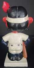 Load image into Gallery viewer, 1960s Cleveland Indians White Square Base Chief Wahoo Bobblehead MLB Baseball
