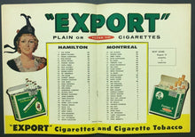 Load image into Gallery viewer, 1964 CFL Football Program Montreal Alouettes vs Hamilton Tiger-Cats Unscored
