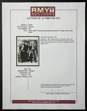 Load image into Gallery viewer, 1985 INXS Type 1 Press Photo Australian Rock Band Neal Preston Photography LOA
