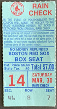 Load image into Gallery viewer, 1991 Boston Red Sox Spring Training MLB Baseball Program + Ticket + Schedule
