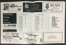 Load image into Gallery viewer, 1975 WHA Hockey Program Vintage San Diego Mariners vs Chicago Cougars
