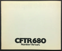 Load image into Gallery viewer, 1976 CFTR Radio Chart Survey Music Foldout Rare Version Wild Cherry Chicago
