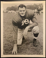1951 Vintage Type 1 Photo NFL Football New York Giants Tex Coulter Bowman LOA