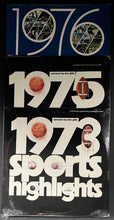 Load image into Gallery viewer, 3 Sports Highlights LP Records 1973 + 1975 + 1976 Sealed Sports Album Don Gillis
