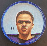 1963 Nalley's Potato Chips CFL Football Token Plastic Coin #81 Leo Lewis
