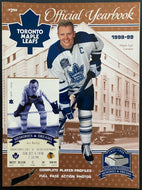 1998 NHL Hockey Yearbook Toronto Maple Leaf Gardens Final Pre-Season Ticket Stub