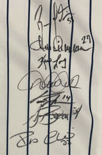 Load image into Gallery viewer, 2011 New York Yankees Roster Autographed Signed Jersey Derek Jeter Baseball MLB
