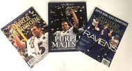 Baltimore Ravens 2012 Super Bowl XLVII Champions Commemorative Magazines x3 NFL