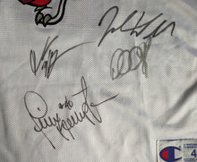 Load image into Gallery viewer, 1997-98 Toronto Raptors Team Signed Basketball Jersey Autographed x11 NBA JSA
