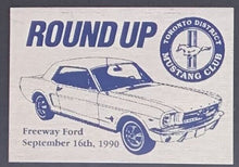Load image into Gallery viewer, 9 Different Ford Mustang Metal Car Rally Participants Plaque Badges Toronto
