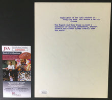 Load image into Gallery viewer, Roy Rogers &amp; Dale Evans Signed Photograph 1967 Ringling Bros Barnum Bailey JSA
