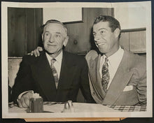 Load image into Gallery viewer, 1949 Type 1 Press Photo New Manager Casey Stengel + Yankee Joe DiMaggio LOA
