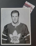 NHL Toronto Maple Leafs Kent Douglas Autographed Photo - Torchy Schell JSA