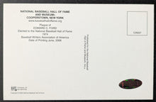 Load image into Gallery viewer, 1974 Whitey Ford Autographed MLB Baseball Signed HOF Plaque Postcard Steiner
