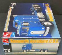 Load image into Gallery viewer, AMT Ertl Kenworth Aerodyne C.O.E. Construction Equipment 1:25 Scale Model Kit
