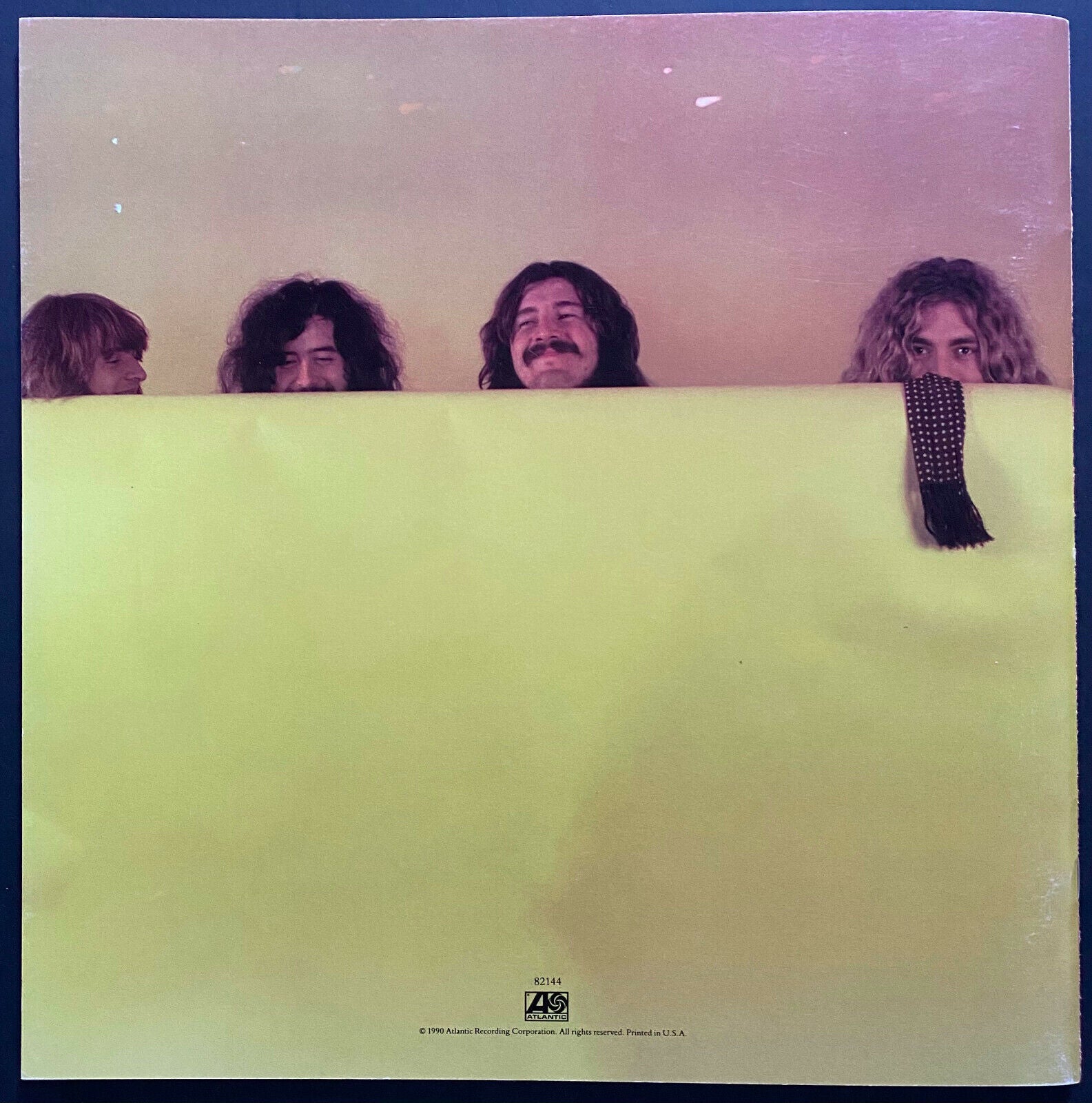 1990 Led Zeppelin Light And Shade Paperback Music Book Vintage