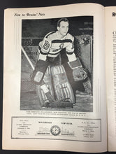 Load image into Gallery viewer, 1944 Boston Garden Program Bruins vs Rangers Vtg Hockey NHL RECORD BIG WIN
