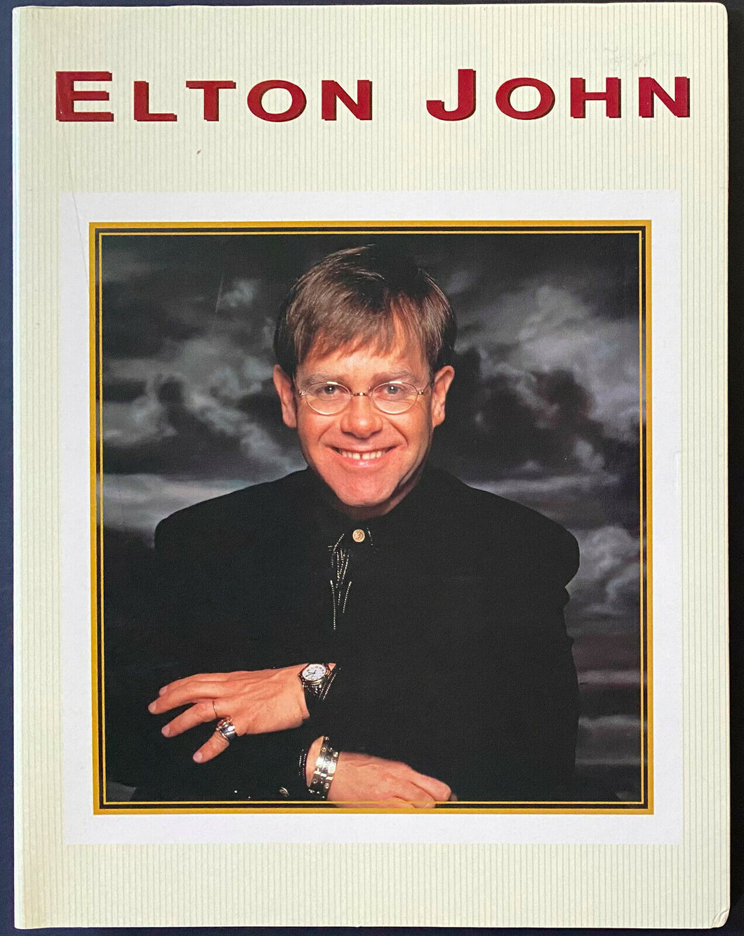 c1995 Elton John Promo Binder Photos Japan Issued Made In England Album Believe