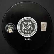 Load image into Gallery viewer, Borje Salming Autographed Hockey Puck Toronto Maple Leafs Signed NHL HOF Vintage
