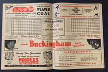 Load image into Gallery viewer, 1942 Maple Leaf Stadium Baseball Program Maple Leafs vs Montreal Royals Vintage
