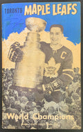 1963 Toronto Maple Leafs Media Guide NHL Hockey Information Book World Champions