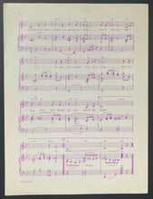 Load image into Gallery viewer, 1962 Jan Howard Personally Signed Sheet Music American Author Country Singer VTG
