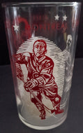 1960-61 Albert Langlois York Peanut Butter Glass NHL Montreal Canadiens VTG