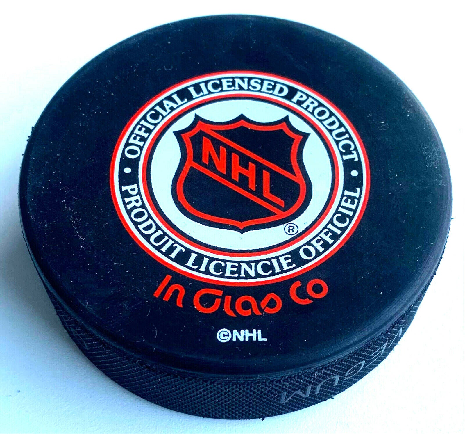 Autographed Chuck Rayner New fashion York Rangers puck