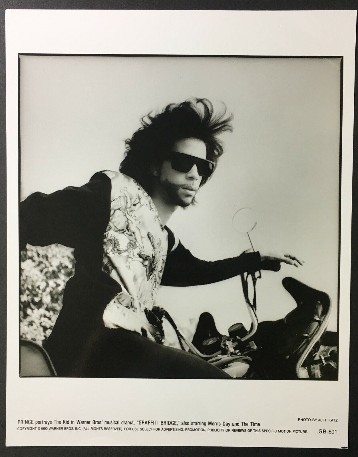 1980s Prince Graffiti Bridge Music Studio Photo Promo Vintage