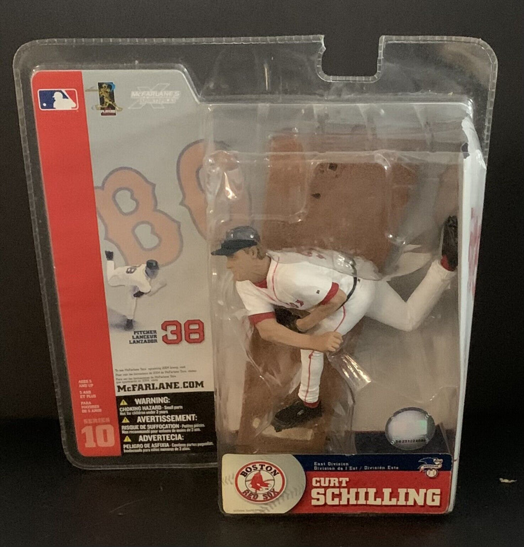 Curt Schilling McFarlane MLB Baseball Series 10 Figurine Action Figure NOS