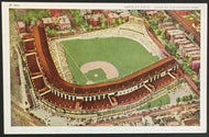 1920's Ebbets Wrigley Field MLB Baseball Stadium Post Card Chicago Cubs